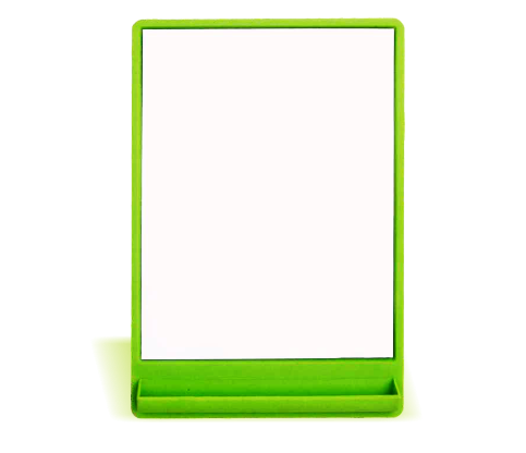 Whiteboard 19 x 27cm Rubber Frame