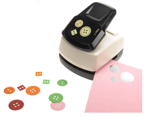 50mm Embossed Craft Puncher 'Button'