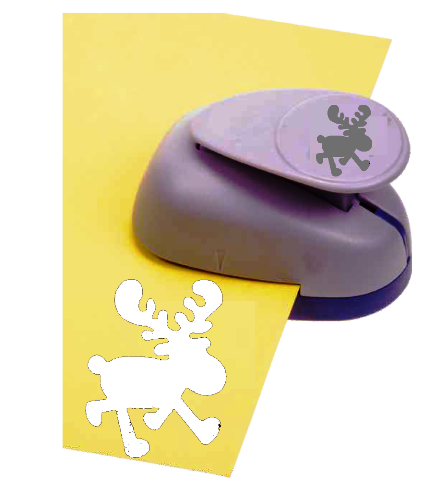 40mm Craft Puncher 'Reindeer'