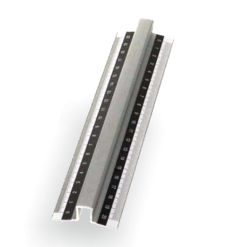 Ruler 20cm with Finger Grip