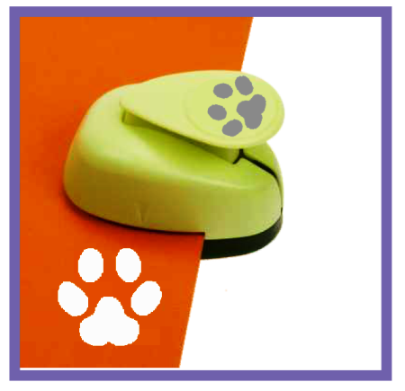 15mm Craft Puncher 'Paw'