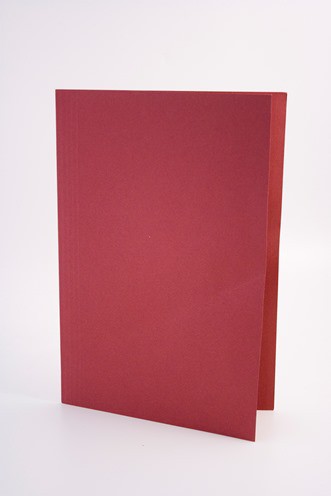 Carton Square Cut Folders Red