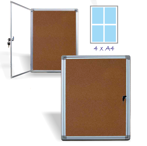 External Cork Notice Board 66.5 x 49.5cm
