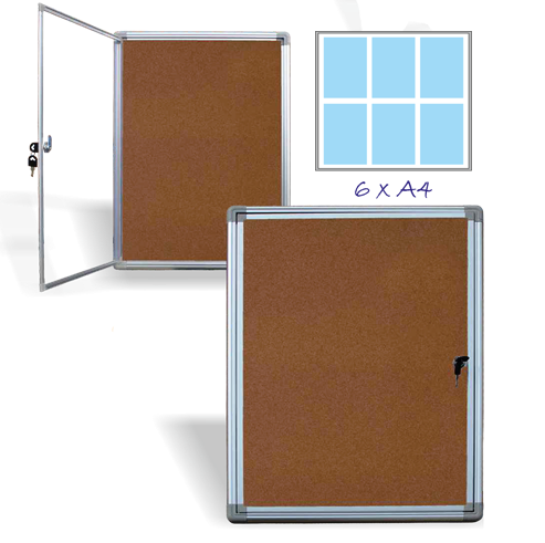 External Cork Notice Board 97.5 x 49.5cm