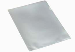 Bantex L Shaped A4 Transparent Plastic Pockets
