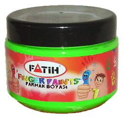 Finger Paint 500ml Neon Green