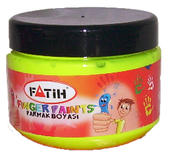 Finger Paint 500ml Neon Yellow