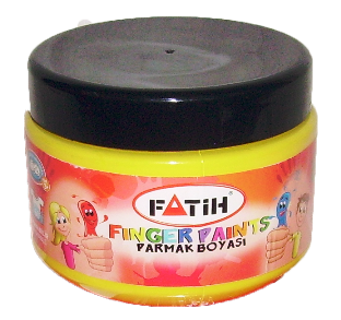 Finger Paint 500ml Yellow