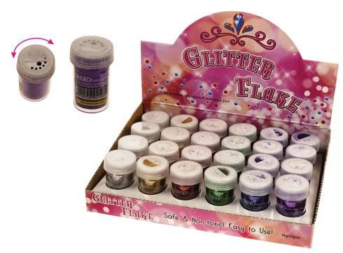 Glitter Flakes Box of 24