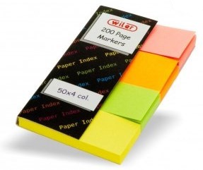 Index Tabs Paper 20 x 50mm