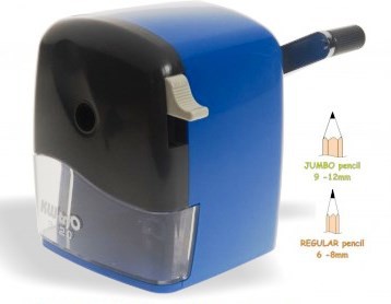 Desk Sharpener with Clamp for Jumbo & Regular Pencils