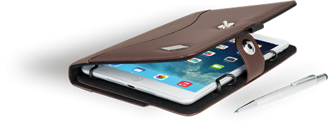 Brown Case for 7.9" - 8.3" Tablets