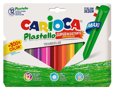 Jumbo Plastic Crayons by 12