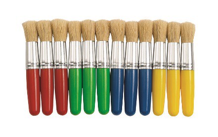 Paint Brushes Short Handle