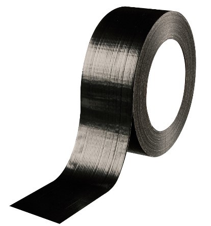 Heavy Duty Reinforced Tape Black 38mm x 2.7m