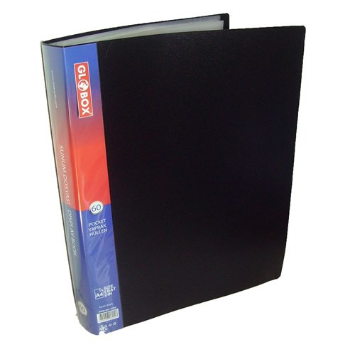 Display Book Black 80 pockets