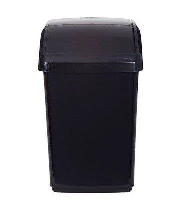 Swing Bin 10 ltrs Black