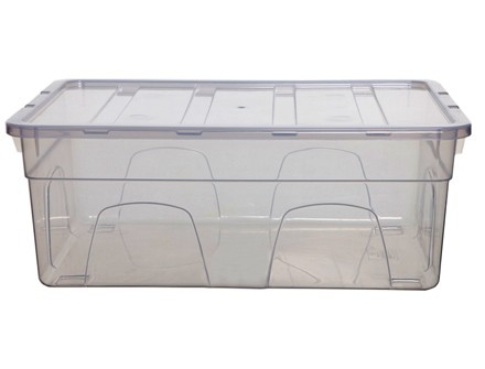 12L Storage Box Transparent