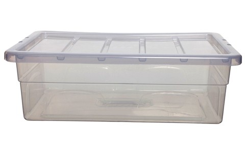 28L Storage Box Transparent
