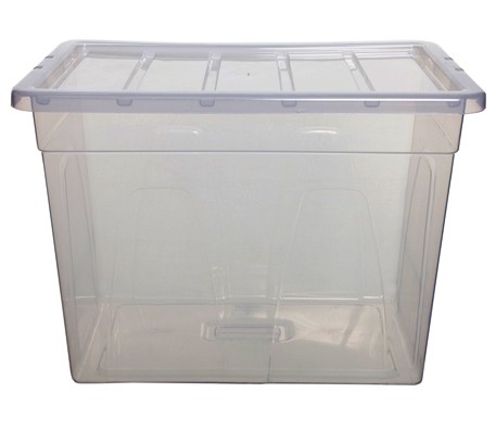 64L Storage Box Transparent