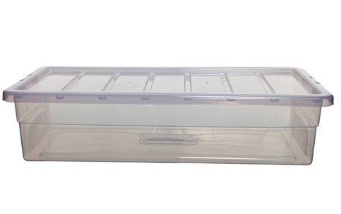 40L Storage Box Transparent