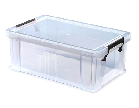10L Storage Box Clip Lock Handles