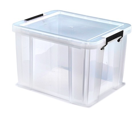 36L Storage Box Clip Lock Handles