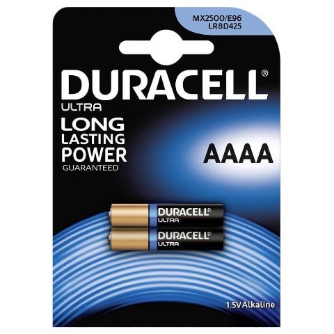 Battery AAAA 'Duracell'
Pack of 2