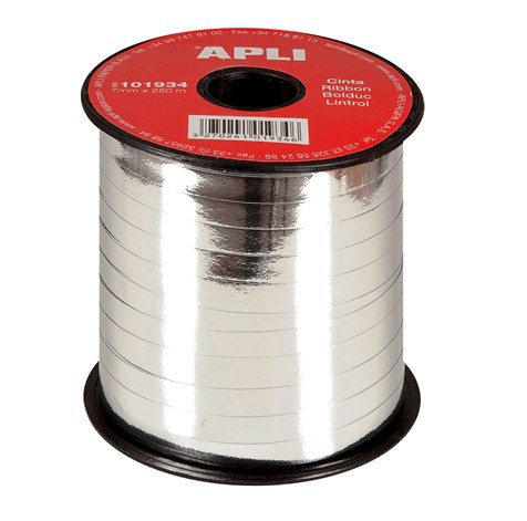 Ribbon Metallic Silver