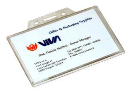 Name Badge 88 x 53mm Landscape