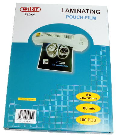 Laminating Pouches A4 80 mic