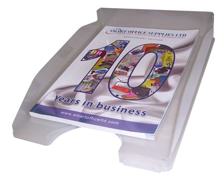 Filing Tray Transparent Single 'MATTIO'