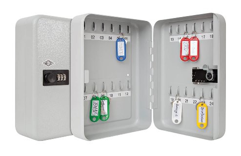 Key Cabinet with 3 Digit Combination 24 keys