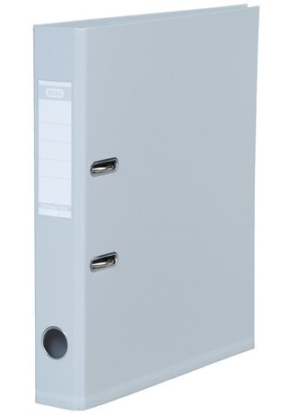 Elba Plastic Lever Arch File Grey 4cm
