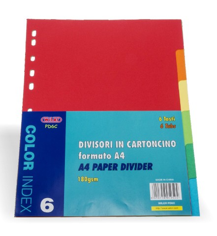 Cardboard Dividers x 6