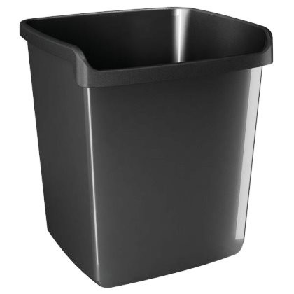 Waste bin 15L Black