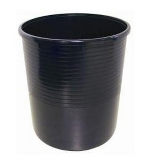 Waste bin 20L Black