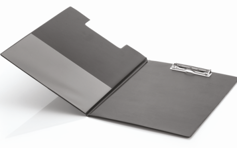 Foldover Clip Board A4 Black 'CASSA'