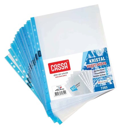 Cassa Thick A4+ Plastic Punched Pockets
Pack of 200