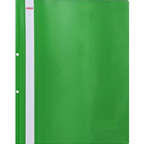Noki Punched Flat File A4 Green