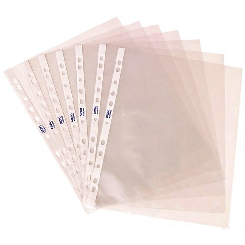 Noki Thick A4+ Plastic Punched Pockets
Pack of 200