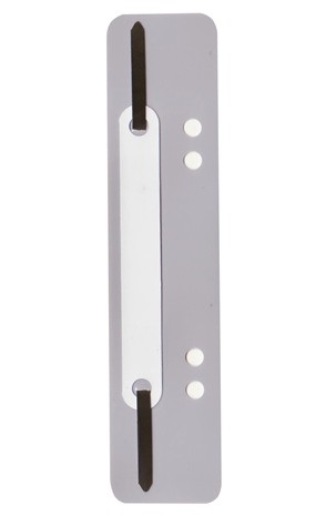 Punched Twin Clips Grey