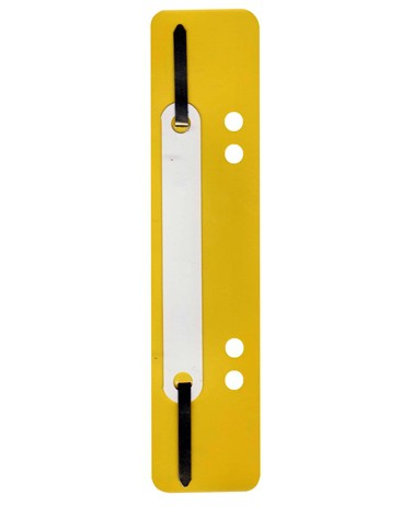 Punched Twin Clips Yellow