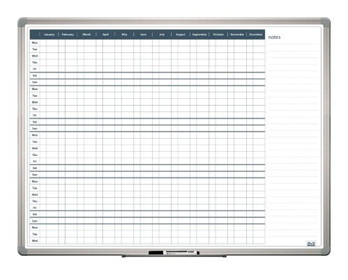 Year Planner Board 90 x 120cm