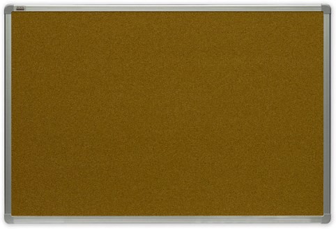 Cork Board 90 x 150cm Aluminium Framed