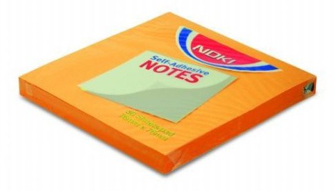 Sticky Notes 75 x 75mm Orange