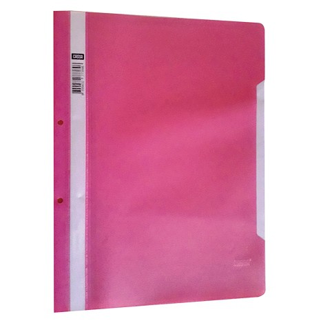 Cassa Punched Flat File A4 PInk