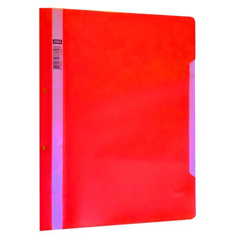 Cassa Punched Flat File A4 Red