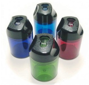 Sharpener with Plastic Container