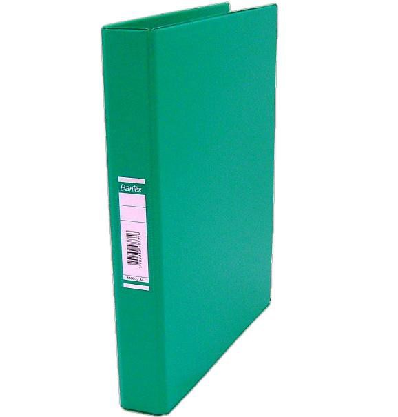 Bantex Plastic 2 ring File Turquoise
